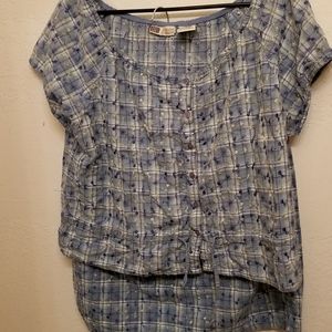 A shirt and skirt combo size XL 16/18